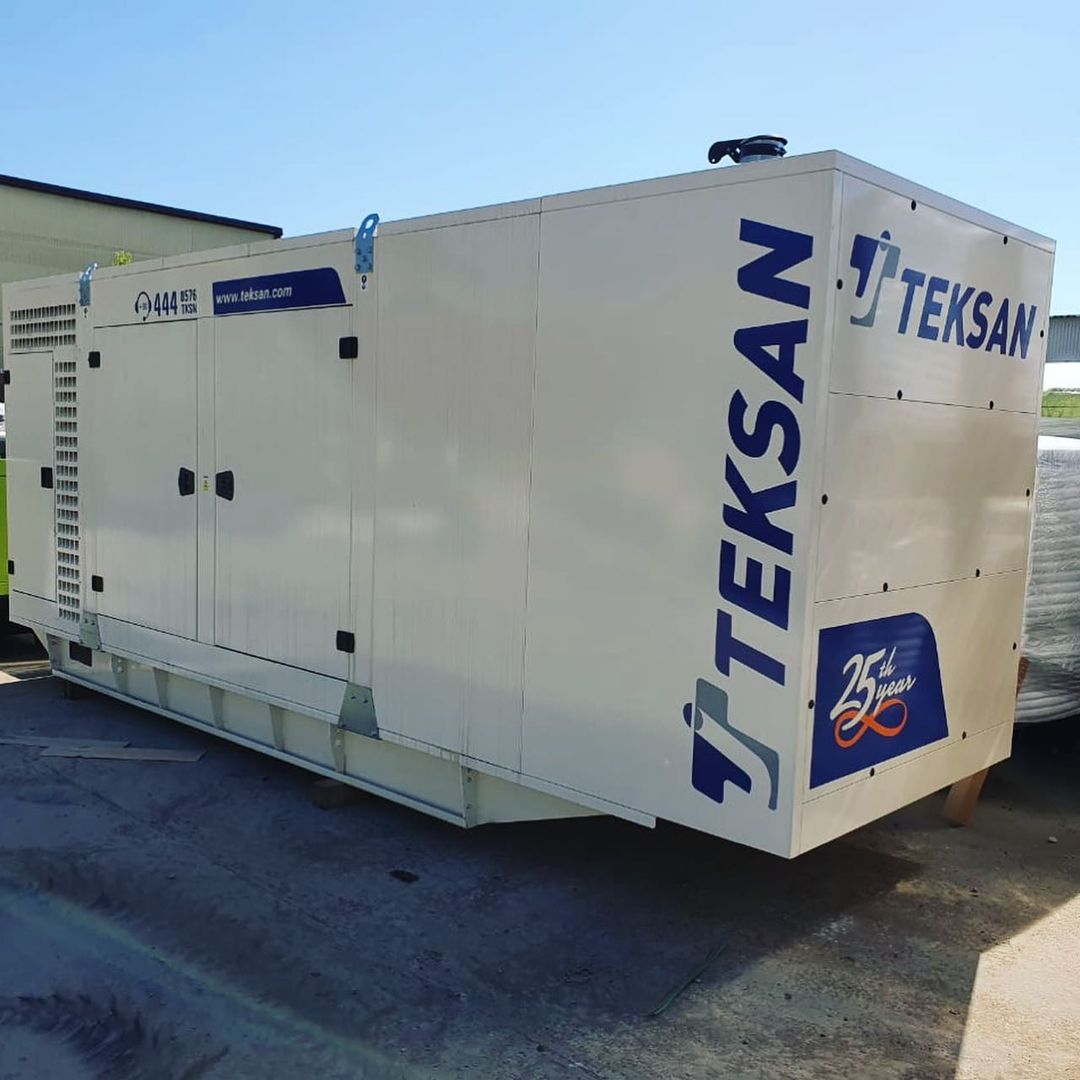 Отгрузка дизельного генератора Teksan TJ704DW5C 500 кВт для больницы