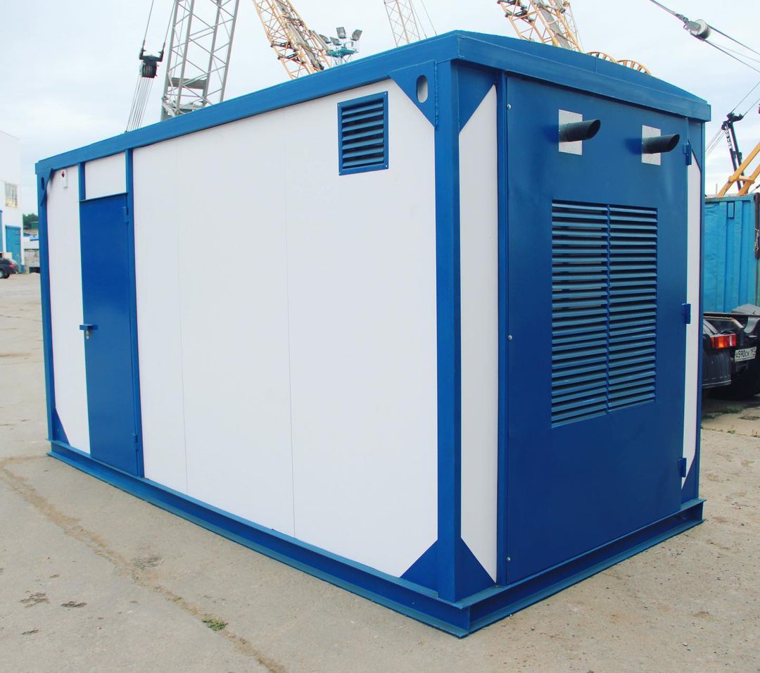 Отгрузка дизельного генератора Aksa AD580 в контейнере на 400 кВт